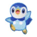  нашивка [ Pocket Monster po коричневый ma наклейка нашивка POS032]