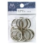 手芸金具 『キーホルダー金具 10個入り F25-NIK』