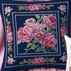 .... комплект [ вышивка комплект подушка * elegant rose 5894 темно-синий ] Olympuso обод Pas 