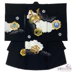 ( в аренду ).. три . производство надеты мужчина кимоно натуральный шелк первый надеты праздничная одежда длинное нижнее кимоно baby чёрный диафрагмирования вышивка классика рисунок .. глаз .. кимоно праздник . надеты (5.6 день ). покупка 