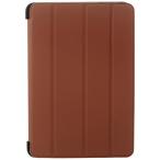 ブライトンネット iPad mini 2012用ラバーコーティングロールスタンドケース（ブラウン） BI-PADMRCASE/BR