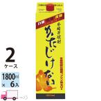 送料無料 芋焼酎 かたじけない 25゜ 1800mlパック 6本入 2ケース(12本) さつま無双