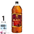 送料無料 ブラックニッカ リッチブレンド ペット 4000ml 4L 1ケース (4本)