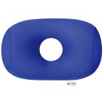 MOGU(mog) бисер подушка мобильный подушка королевский синий синий портативный * отверстие pillow ( общая длина примерно 30?)