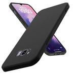 Galaxy S8 ケース 耐衝撃 TPU 液状シリコンゴム 用カバー 柔軟性 薄型 衝撃吸収 指紋防止 ワイヤレス充電対応 ストラップホー