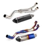 Tmax 530 500フル排気システムフロントパイプヘッダ吉村マフラーヤマハTmax500でTmax530 (2008-2016)
