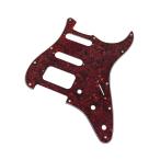 YJB PARTS Fat-ST(SSH) ストラト用ピックガード 赤べっ甲4P インチ 日本製 (メール便のみ送料無料)