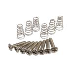 YJB PARTS ストラト用 ピックアップ・レバースイッチ ネジセット USAインチ規格 ニッケル (メール便のみ送料無料)