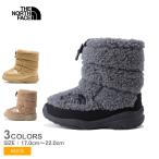 SALE ザ・ノース・フェイス ウィンターブーツ キッズ ジュニア 子供 ヌプシ ブーティ VII フリース THE NORTH FACE NFJ52373 ベージュ