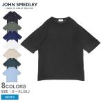 ジョンスメドレー 半袖Tシャツ メンズ TINDALL JOHN SMEDLEY ブラック 黒 ネイビー 紺 ウェア カットソー トップス Tシャツ 半袖 sale