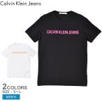 カルバンクラインジーンズ 半袖Tシャツ メンズ INSTITU LOGO SS TEE CALVIN KLEIN JEANS J30J307856099 J30J307856YAF ブラック
