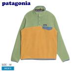 パタゴニア フリース メンズ フリース プルオーバー PATAGONIA 25551 ゴールド 金 フリース ジップアップ ポケット 防風 防寒