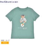 ポロ ラルフローレン 半袖Tシャツ キッズ コットン ジャージー ベア グラ ストリート Tシャツ POLO RALPH LAUREN 322973121 爆買