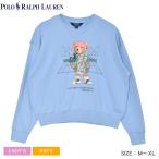 ポロ ラルフローレン スウェット レディース キッズ ポロベア スウェットシャツ POLO RALPH LAUREN 313971127 ブルー 青 裏毛 秋 セール