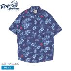 レインスプーナー 半袖シャツ メンズ トロント ブルー