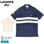 ラコステ 半袖ポロシャツ メンズ ボールドストライプ クラシックフィット L 12 12 ポロシャツ LACOSTE PH9760 ネイビー 紺 半袖 セール 爆買