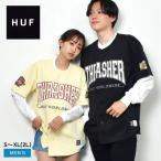 送料無料 ハフ ベースボールシャツ メンズ CENT.FIELD BASEBALL JERSEY HUF KN00419 アイボリー 半袖シャツ