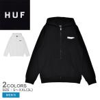 ショッピングAll ハフ ジップパーカー メンズ ALL CAPS FULL ZIP HOODIE HUF PF00762 グレー ブラック 黒 長袖 ロングスリーブ フーディ トップス