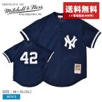 送料無料 ミッチェルアンドネス ユニフォーム メンズ マリアノリベラニューヨークヤンキース1995 MITCHELL ＆ NESS ABPJ3051-NYY95MRINAVY