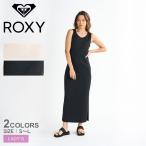 ロキシー ワンピース レディース COASTAL ESCAPE DRESS ROXY RDR251061 ブラック 黒 ベージュ ワンピ ロングワンピース ロング丈