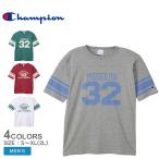 （ネコポス配送） チャンピオン 半袖Tシャツ メンズ ショートスリーブ Tシャツ CHAMPION C3-Z354 ホワイト 白 グレー Tシャツ 半袖 クルーネック 爆買