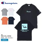 チャンピオン 半袖Tシャツ メンズ ベーシック ショートスリーブTシャツ CHAMPION C3-B341 ホワイト 白 グレー トップス ウェア