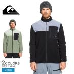 クイックシルバー フリースジャケット メンズ AKER FZ FLEECE QUIKSILVER EQYFT04965 グリーン 緑 ブラック 黒 リサイクル素材 爆買
