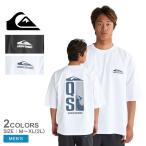 クイックシルバー 半袖ラッシュガード メンズ GW QUIK DROP SS QUIKSILVER QLY251014 ホワイト 白 ブラック 黒 トップス ウェア