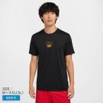SALE (ネコポス配送) ナイキ 半袖Tシャツ メンズ Dri-FIT バスケットボール Tシャツ NIKE HF6212 ブラック 黒 半袖 ウェア トップス カットソー 速乾