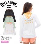 ショッピングラッシュガード ビラボン ラッシュガード レディース ZIP UP HOODED RASHGUARD BILLABONG BE013861 ブラック 黒 ホワイト 白 長袖 トップス 指穴