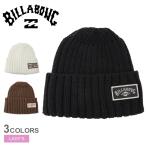 ビラボン ビーニー レディース LOW GG BEANIE BILLABONG BE014909 ブラック 黒 ホワイト 白 ニット ニット帽 リブビーニー ロゴ 爆買