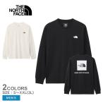 SALE ザ・ノース・フェイス 長袖Tシャツ メンズ ロングスリーブバックスクエアロゴティー THE NORTH FACE NT32442 グレー ブラック 黒