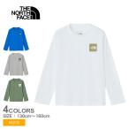 ザ・ノース・フェイス 長袖Tシャツ キッズ ジュニア 子供 ロングスリーブスモールスクエアロゴティー THE NORTH FACE NTJ32357