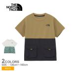 ザ・ノース・フェイス 半袖Tシャツ キッズ ジュニア 子供 アドベンチャーティー THE NORTH FACE NTJ32533 ホワイト 白 ブラウン