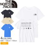 ショッピングノースフェイス tシャツ （ゆうパケット可） ザ ノースフェイス 半袖Tシャツ キッズ ジュニア 子供 ショートスリーブヒストリカルロゴティー THE NORTH FACE NTJ32356 ブルー