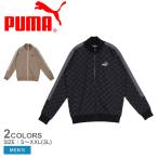 プーマ トラックジャケット メンズ CORE HERITAGE モノグラム トラック ジャケット PUMA 680697 ブラック 黒 ベージュ ウエア