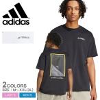 アディダス 半袖Tシャツ メンズ レディース ナショナル グラフィック UF AEROREADY グラフィックTシャツ ADIDAS KST80 ホワイト