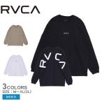 ルーカ 長袖Tシャツ メンズ FAKUE RVCA ロングスリーブＴシャツ RVCA BE041057 ブラック 黒 ホワイト 白 トップス 長袖 シンプル 父の日