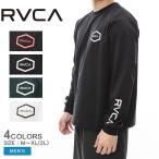 ショッピングラッシュガード メンズ ルーカ ラッシュガード メンズ HEX SURF LS RVCA BE041801 ブラック 黒 グリーン 緑 ホワイト 白 トップス 長袖 サーフィン 運動