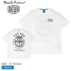 デウス  エクス  マキナ 半袖Tシャツ メンズ THE EGG TEE DEUS EX MACHINA DMP251001B ホワイト 白 トップス 半袖 シンプル ロゴ 爆買