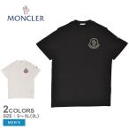 モンクレール 半袖Tシャツ メンズ SS Tシャツ MONCLER K20918C0005789AZ9 ホワイト 白 ブラック 黒 ウェア トップス 半袖 ロゴ