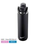ナイキ ボトル メンズ レディース ユニセックス リチャージチャグボトル 24OZ NIKE HY2017 ブラック 黒 水筒 マイボトル 700ml