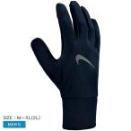 ( кошка pohs рассылка ) Nike перчатка мужской THERMA-FIT флис перчатка NIKE CW1014 черный чёрный серый перчатки перчатка спорт тренировка 