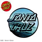 ( кошка pohs рассылка ) SANTA CRUZ солнечный ta круиз Home Break прозрачный VINYL DECAL 6IN×6IN 88281615