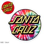 ( кошка pohs рассылка ) солнечный ta круиз стикер TIE DYE DOT 3IN SANTA CRUZ 88281459 мульти- Logo скейтборд панель скейтборд спорт стандартный 