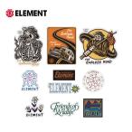 エレメント ステッカー メンズ SEASONAL STICKER PACK ステッカー ELEMENT BD022937 マルチカラー ビニールステッカー シール 爆買