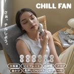 ハンディファン 小型 冷却 扇風機 卓上 2025 冷感プレート Chill fan 11-4301TPX ひんやり 冷却パッド アイスプレート 運動 ヒヤイ
