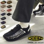 キーン ユニーク サンダル メンズ KEEN UNEEK スポーツサンダル スポサン アウトドア スポーツ 黒 ブラック 白 ホワイト アウトドア レジャー