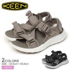 キーン スポーツサンダル レディース KEEN 1028616 1028965 ブラック 黒 グレー 靴 シューズ ブランド シンプル 無地 ワンポイント ロゴ フラット カジュアル