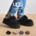 ショッピングもこもこ アグ サンダル レディース UGG 1113474 ブラック 黒 ブラウン 茶 ボア シープスキン スエード レザー もこもこ 厚底 ヒール ストラップ つっかけ おしゃれ 爆買